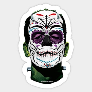 Day of the Dead Monster Sticker